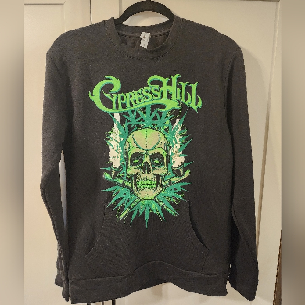 Handmade Cypress Hill Crew Sweatshirt S